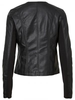 Ria Favo short coated jacket black