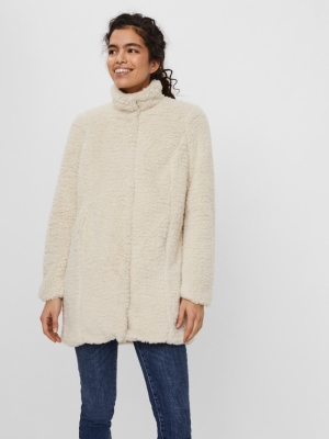 Cozydaisy teddy jacket oatmeal