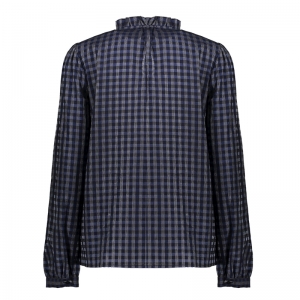 Top Check indigo