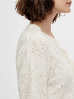 didi knit cardigan sand dollar