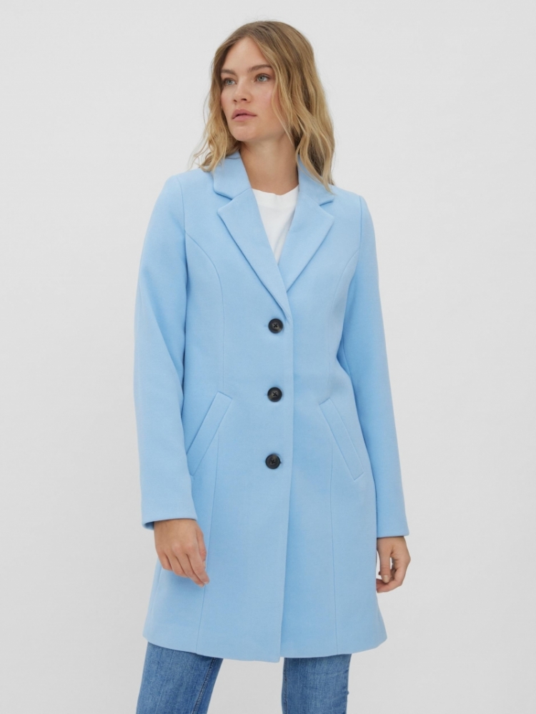 Calacindy coat BOOS Vero Moda Blue bell