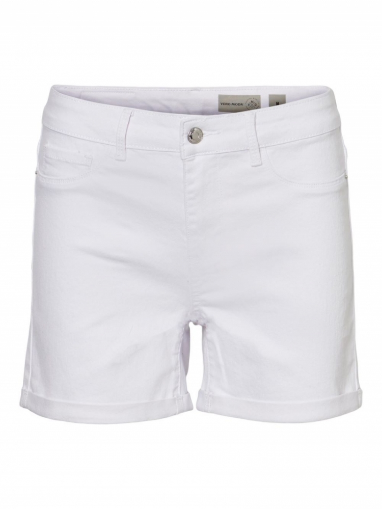 hot seven fold shorts bright white