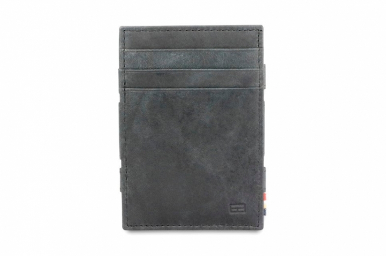 Essenziale coin wallet Brushed black