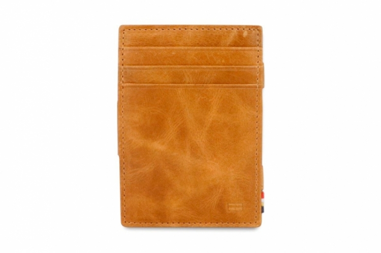 Essenziale magic wallet Brushed congnac