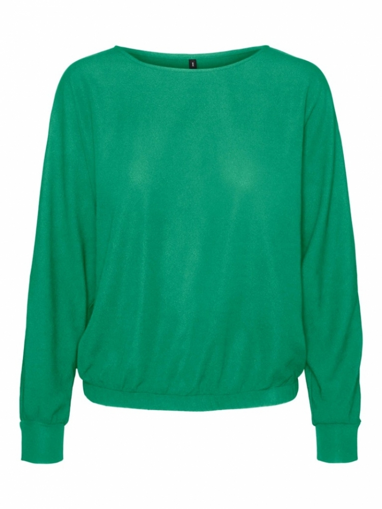Gabrielle batwing top holly green