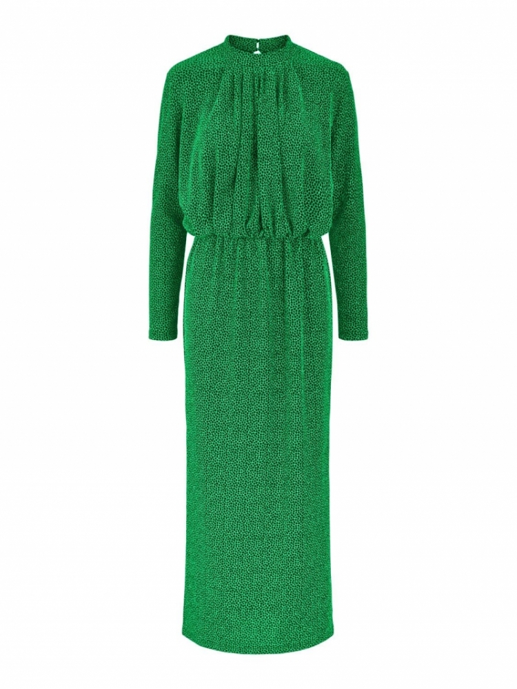 Yasyen long dress Fern green