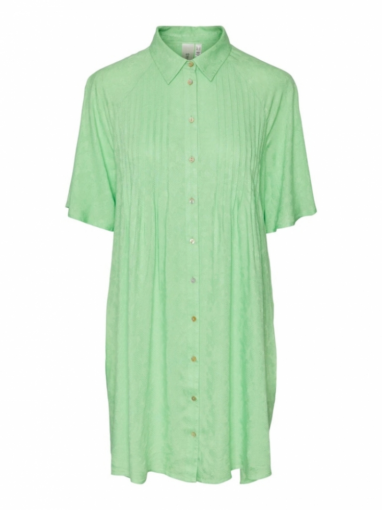 Fira Noos shirt dress Summer Green