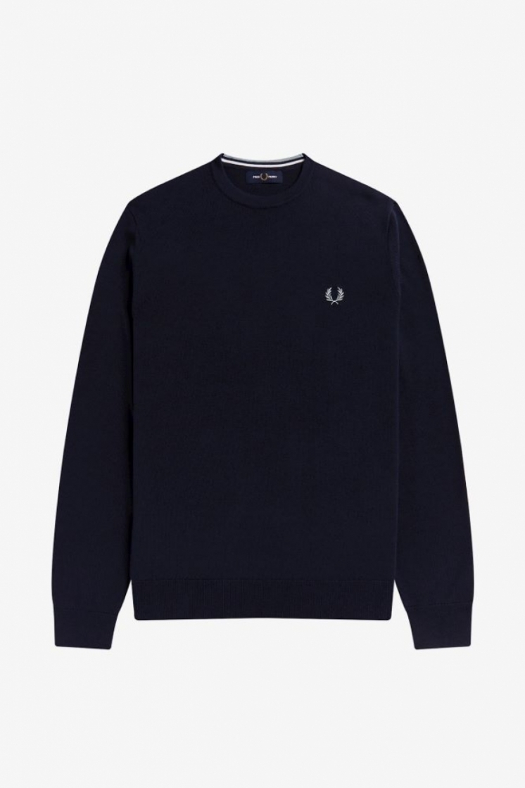Classic Crew Neck Jumper Shaded Navy