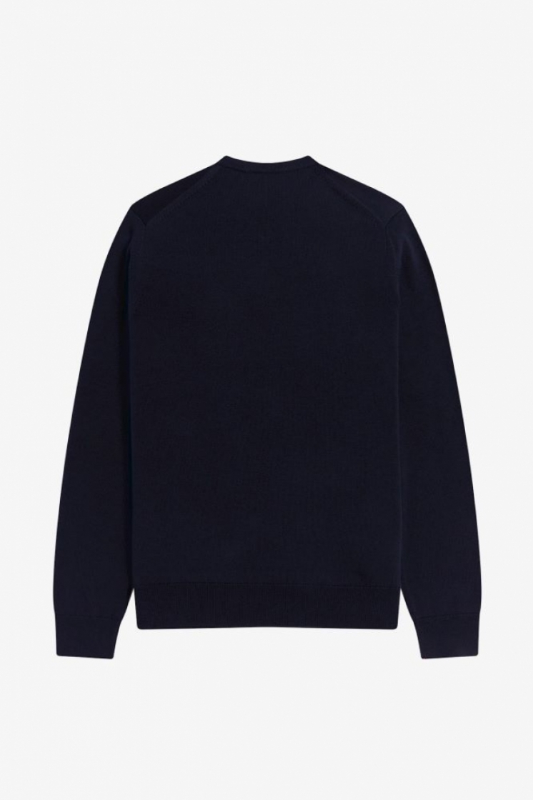 Classic Crew Neck Jumper Shaded Navy