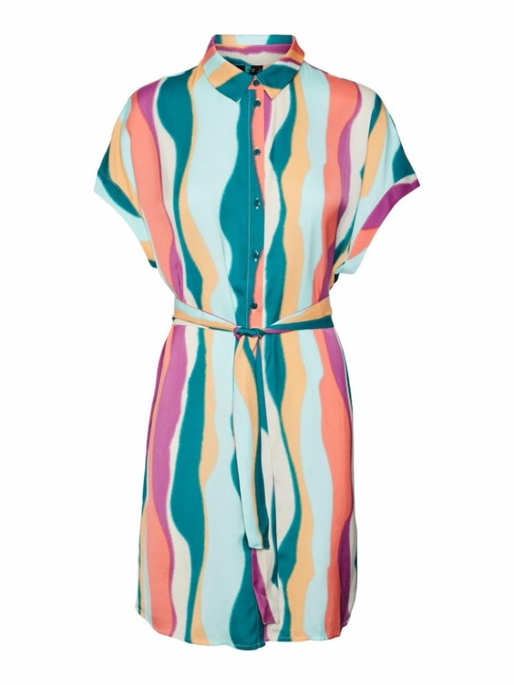 Tanya Cap Sleeve ABK Dress Everglade/Tanya