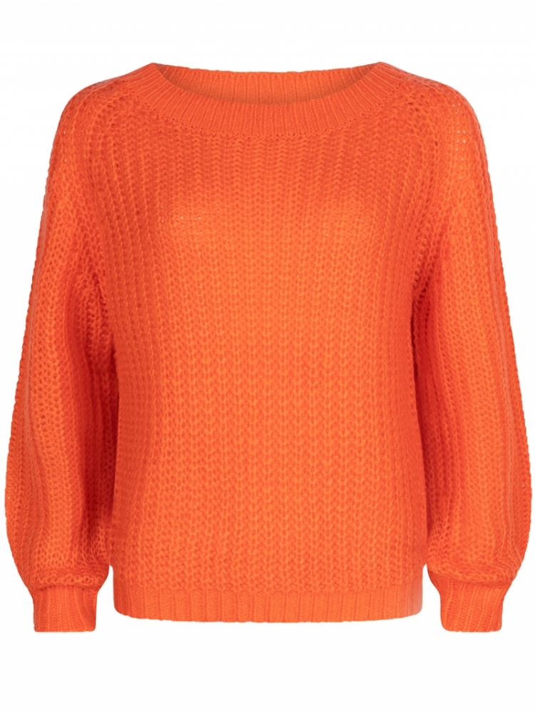 Knitted Sweater Blake Dark Peach