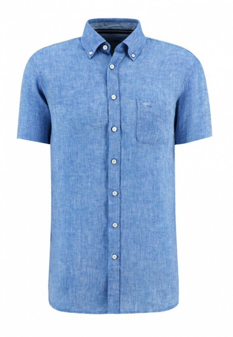 Shirt Premium linen Bright Ocean