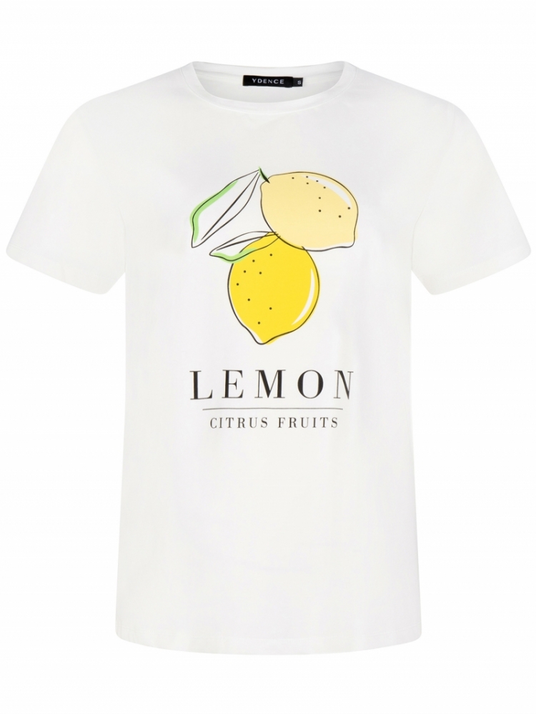 T-shirt Lemon white 001