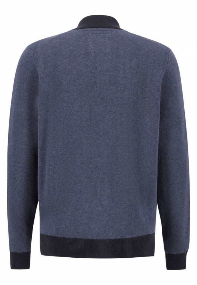 Cardigan College Two Tone Navy