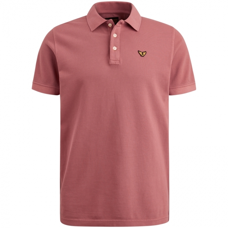 Polo Dyed Pique Etruscan red