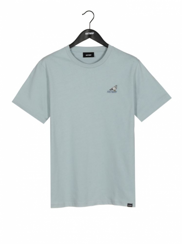 T-shirt met afbeelding duif Mistral Blue