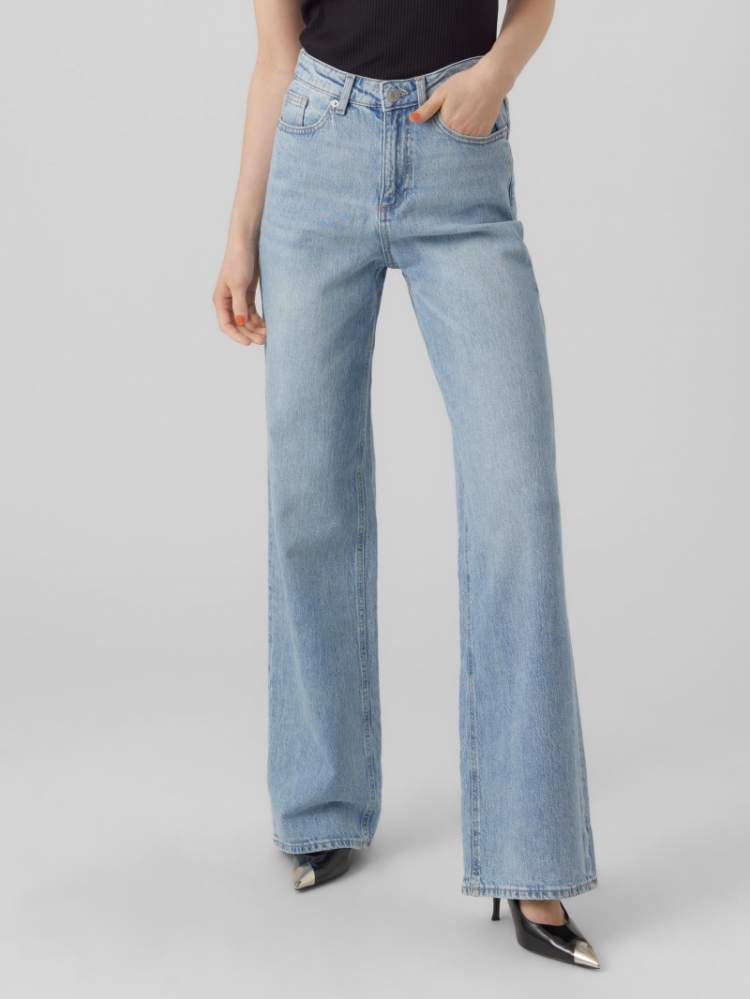 Tessa wide jeans light blue deni