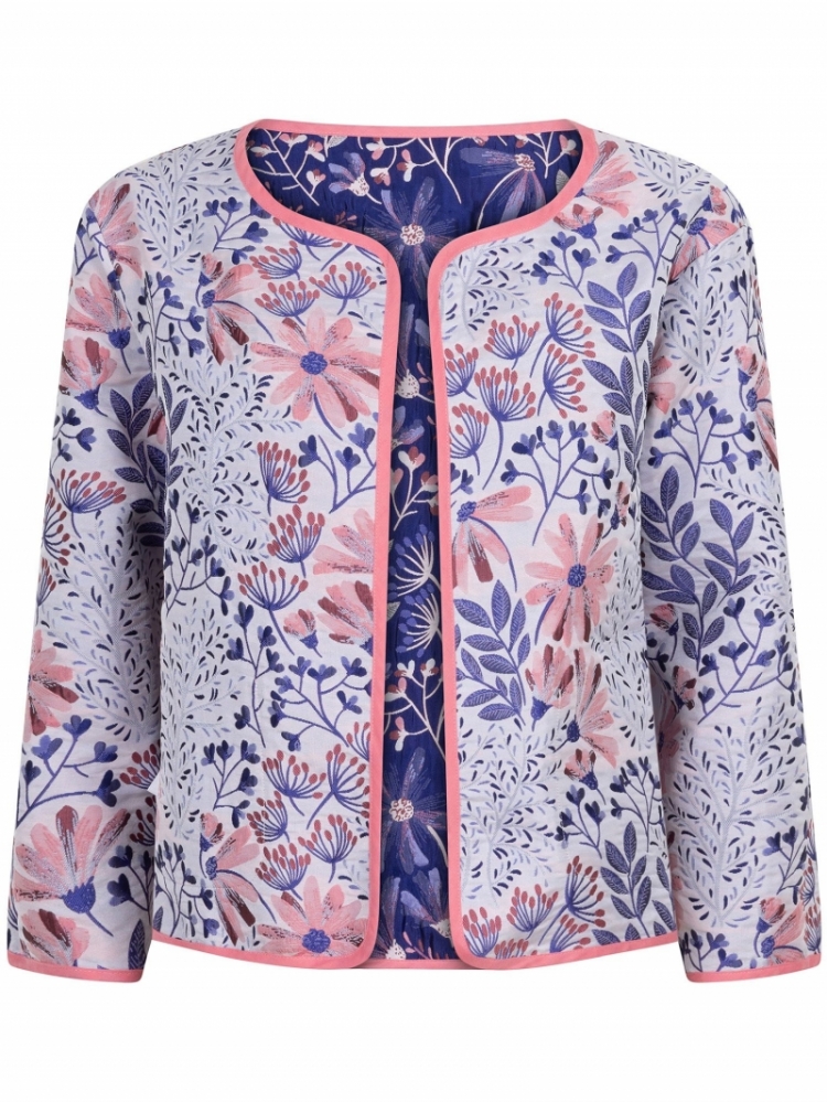Jacket Yasmin Blue/pink