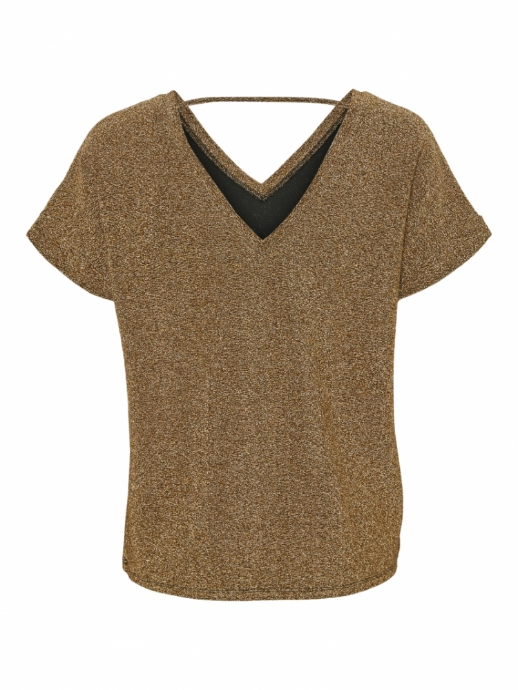 Roxanne top gold lurex Gold 