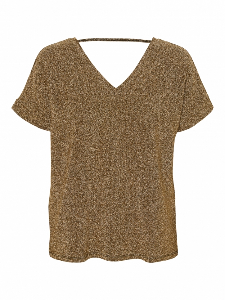 Roxanne top gold lurex Gold 