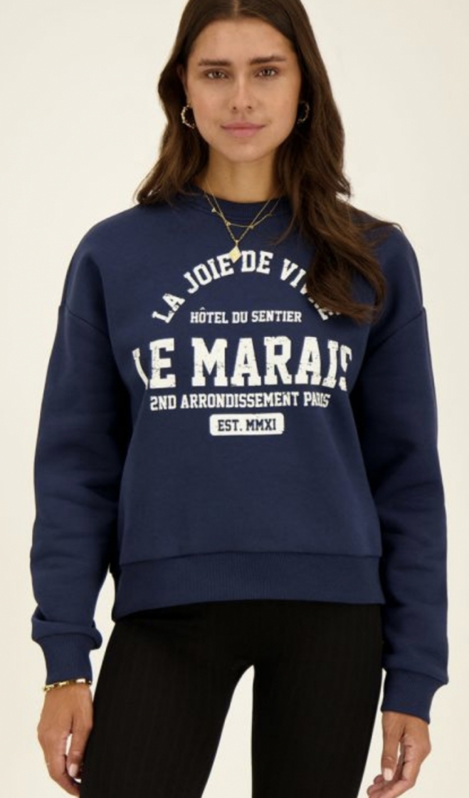 Sweatshirt Le Marais Navy blue