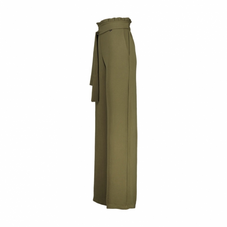 Zwarte broek khaki