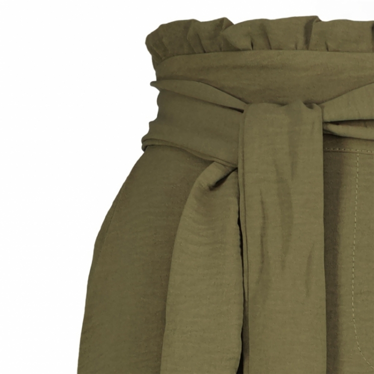 Zwarte broek khaki