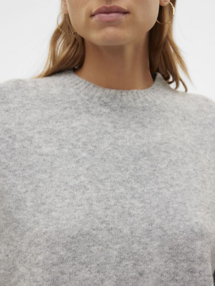 Boom pullover Light grey mela