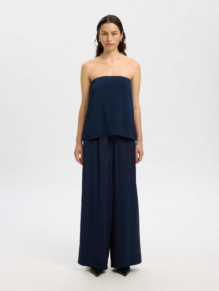 Leonore tube top Dark sapphire