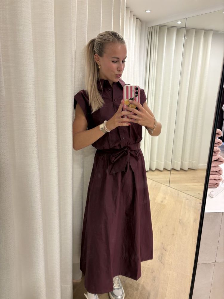 Timber Ankle Skirt Fig