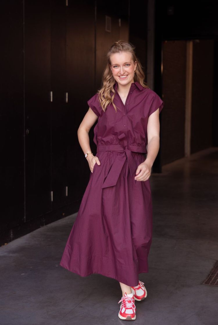 Timber Ankle Skirt Fig
