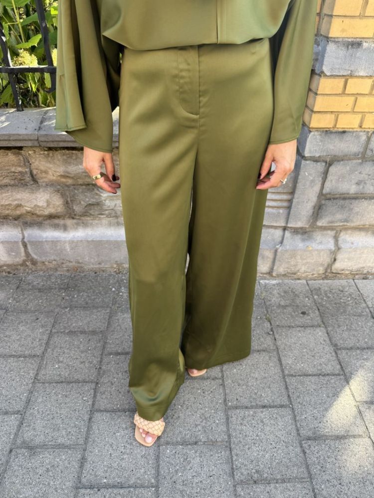Pelana Palazzo Pants Sphagnum