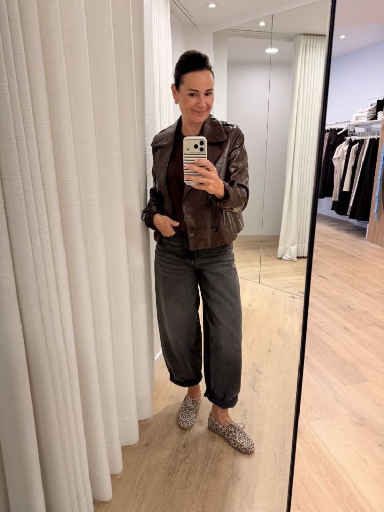 Carly Short Coated Jacket Cocoa Brown