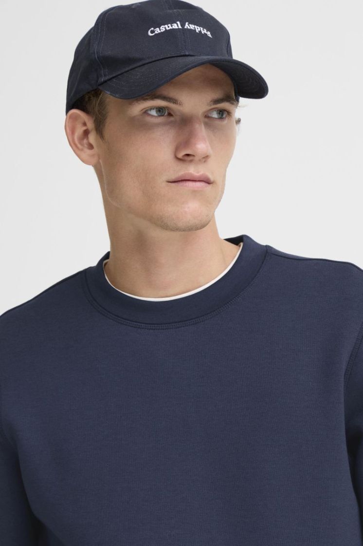 Sebastiaan Sweat Dark Navy