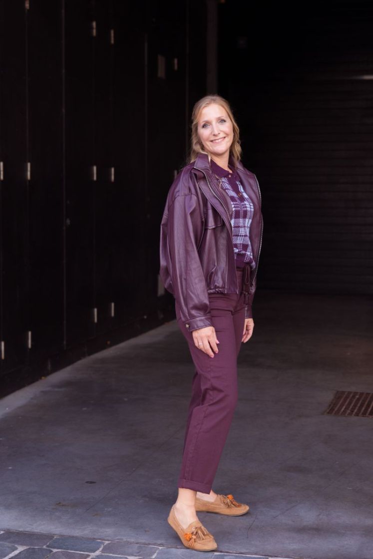 Bobby Wonder Comfort Burgundy Red