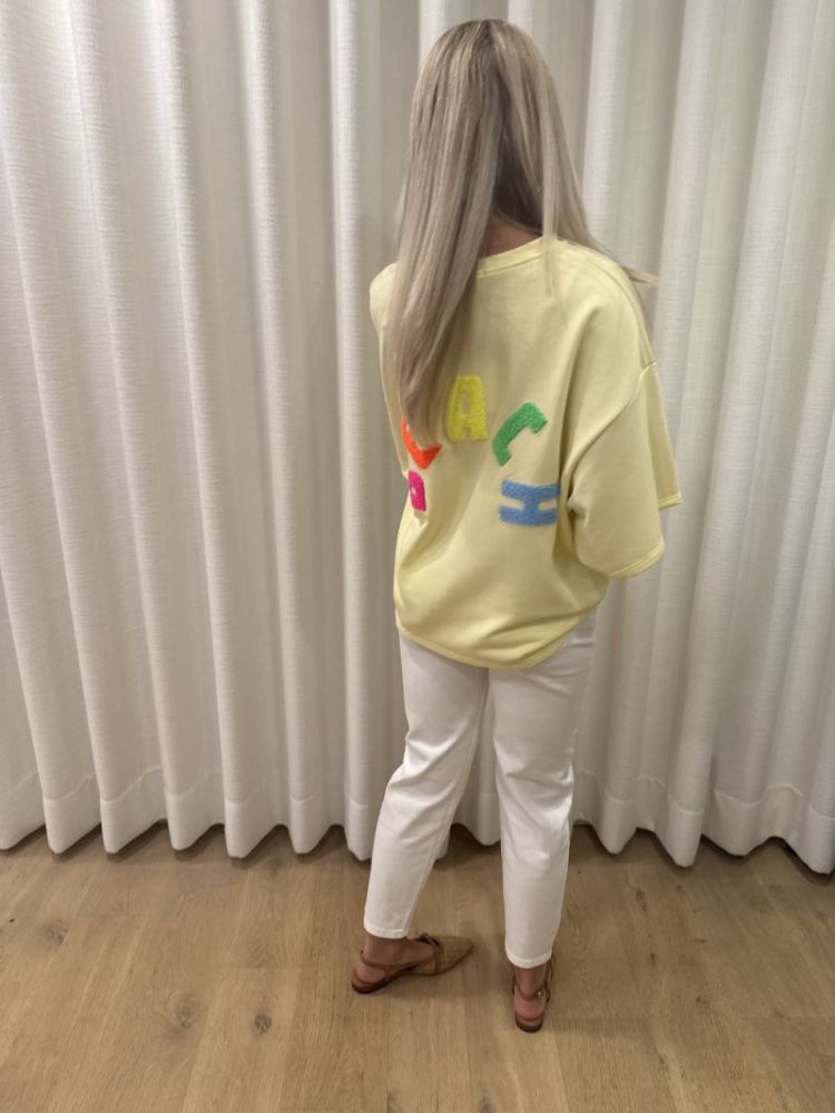 Witte mom jeans wit