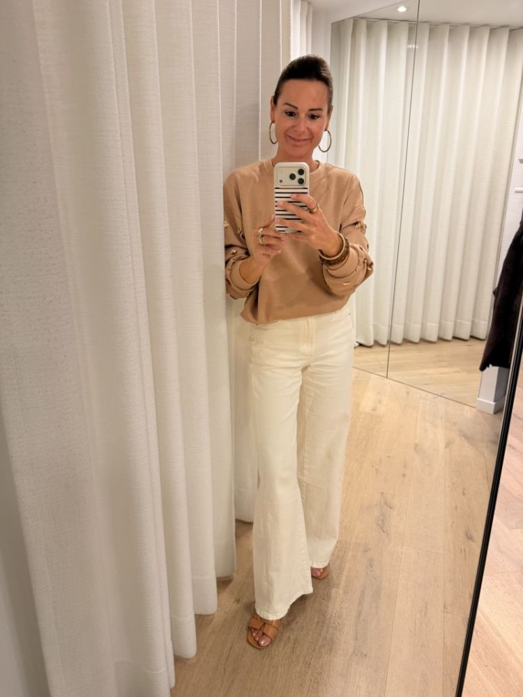 Aura pants gesso