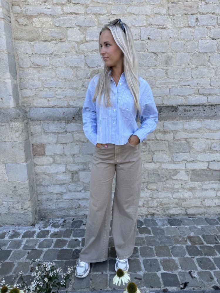Aura pants. Sand