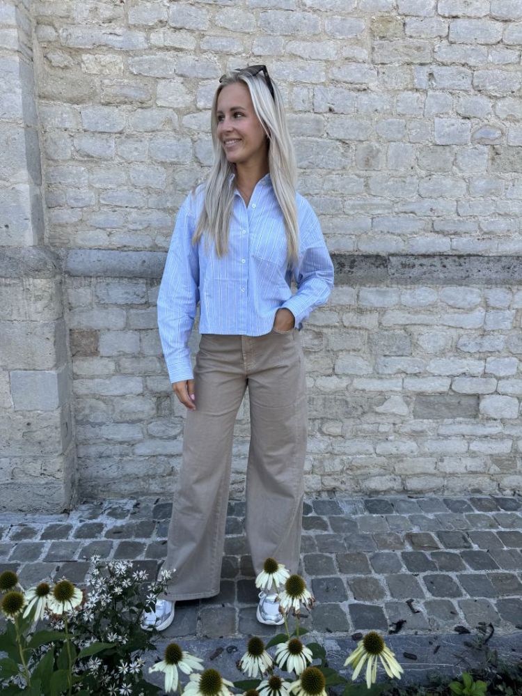 Aura pants. Sand