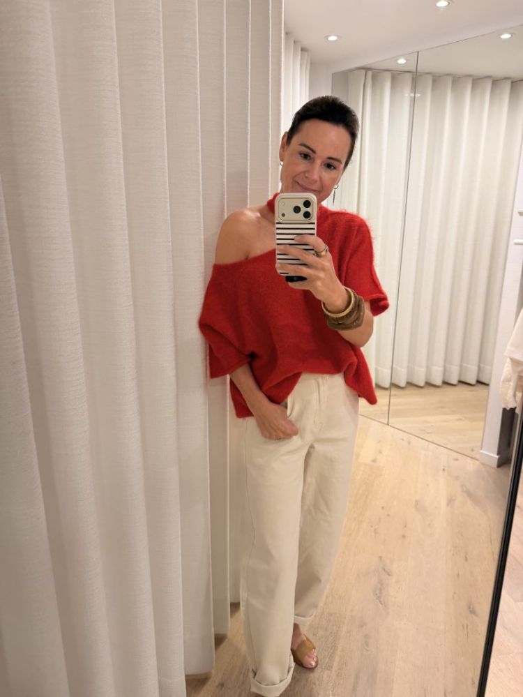 Open shoulder pull rood