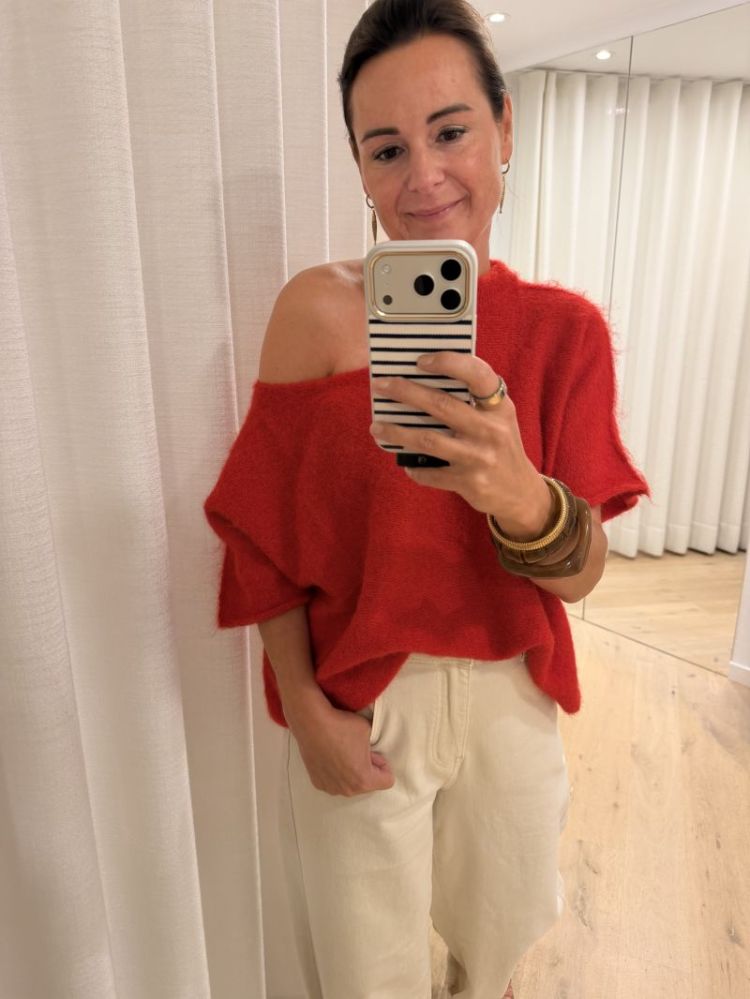 Open shoulder pull rood
