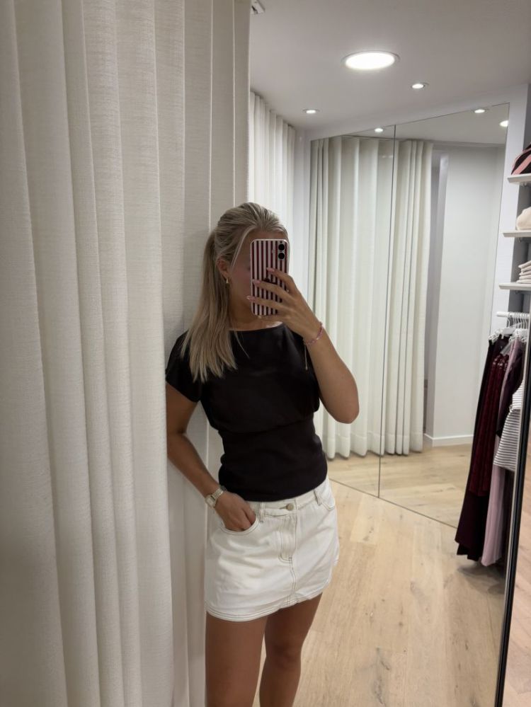 Skort white wit