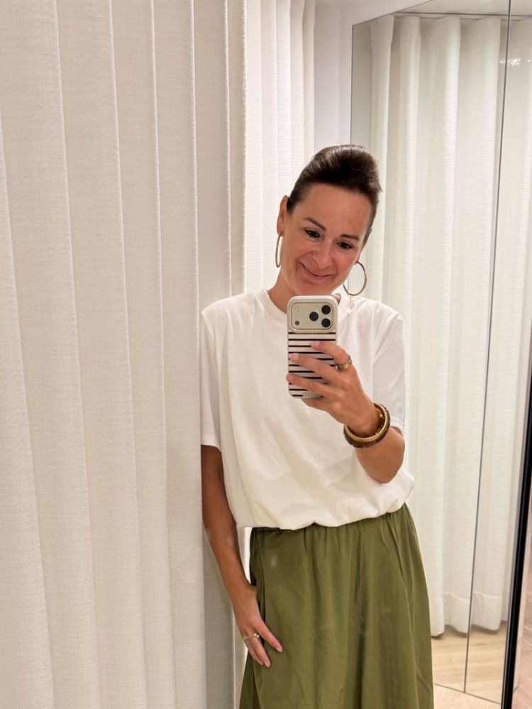 Cropped Shirt wit