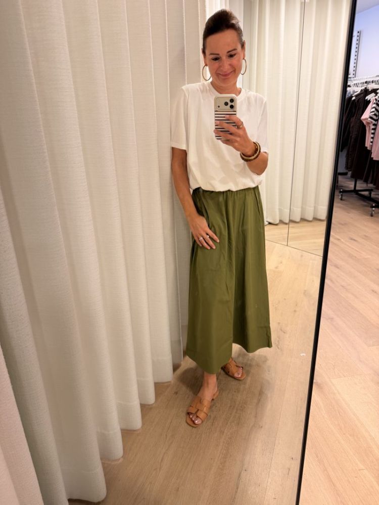 Cropped Shirt wit