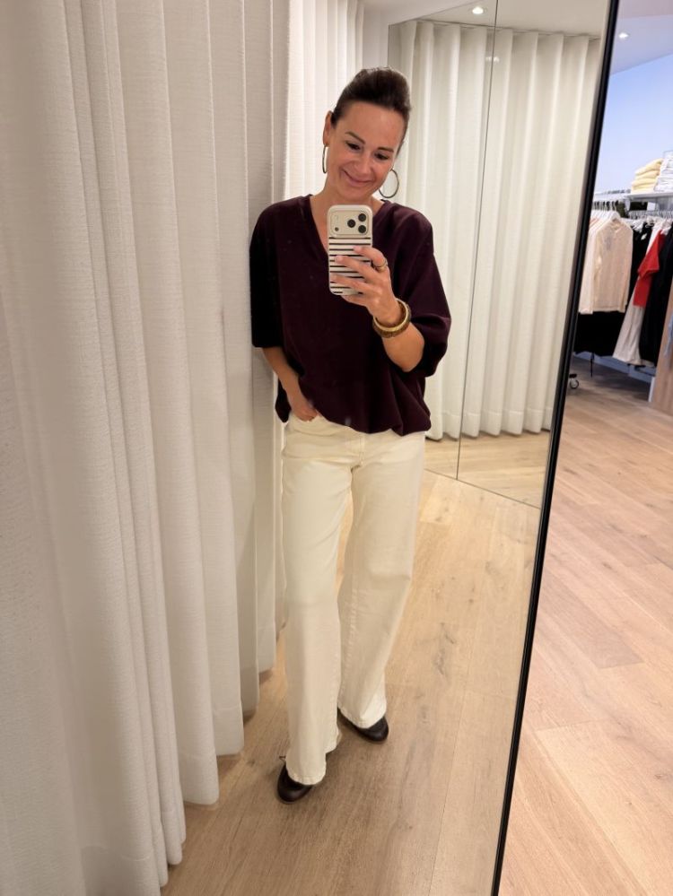Camilla shirt Aubergine
