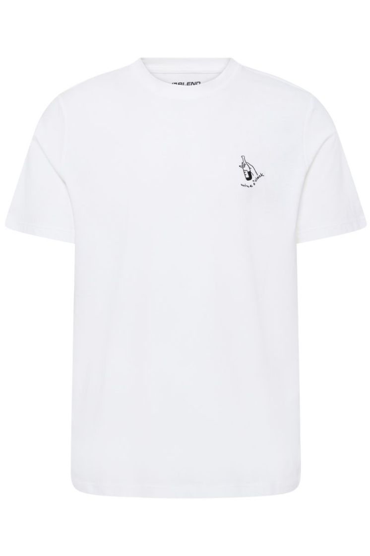 EMB Tee White