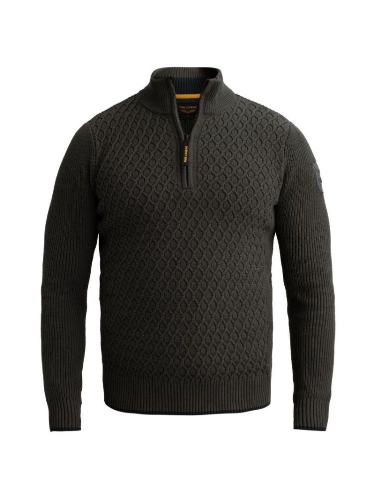 Half Zip Knit Beluga