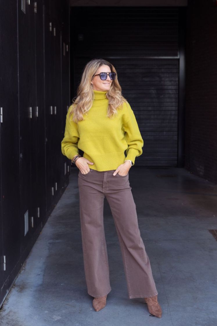 Aura jeans choco