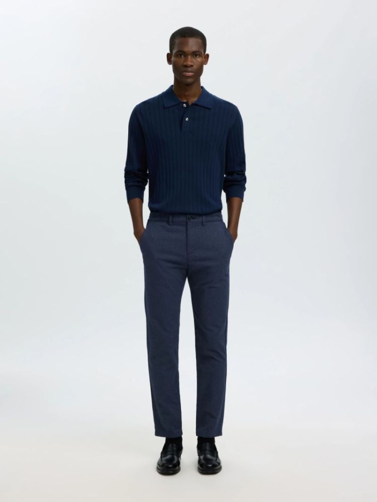 Slim Miles Pant Dark Sapphire