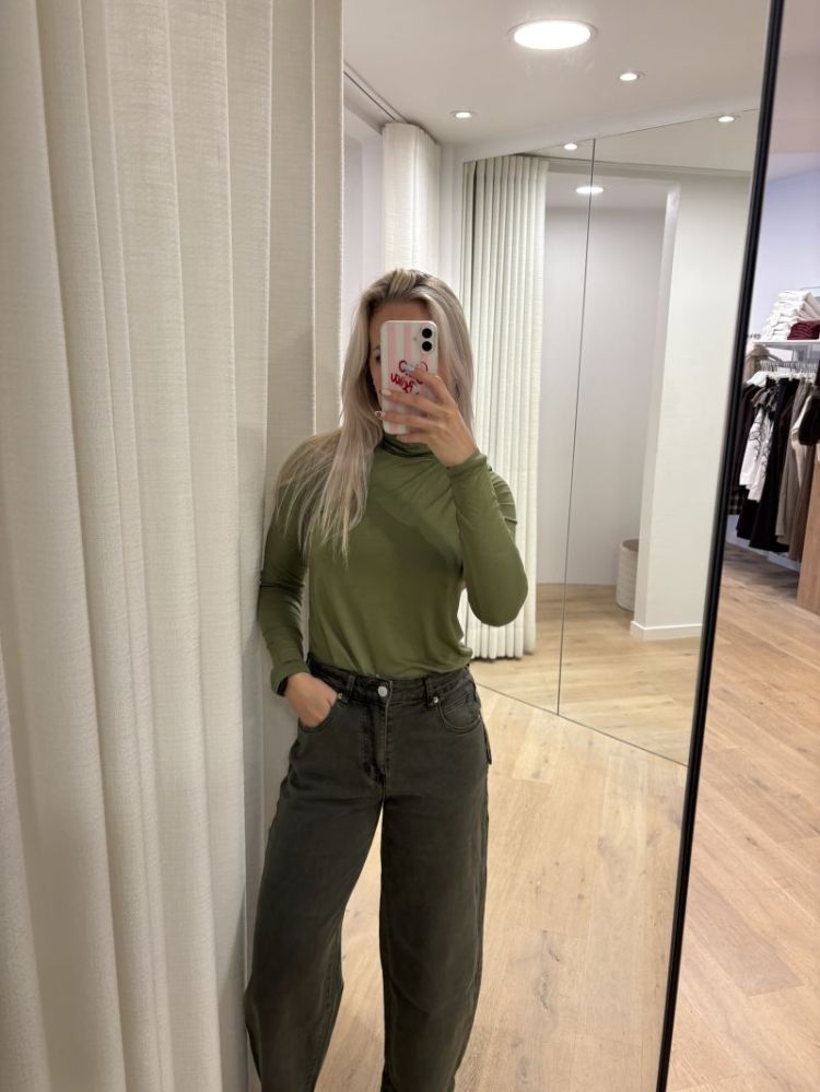 FQLIANA-Long Sleeve calliste green